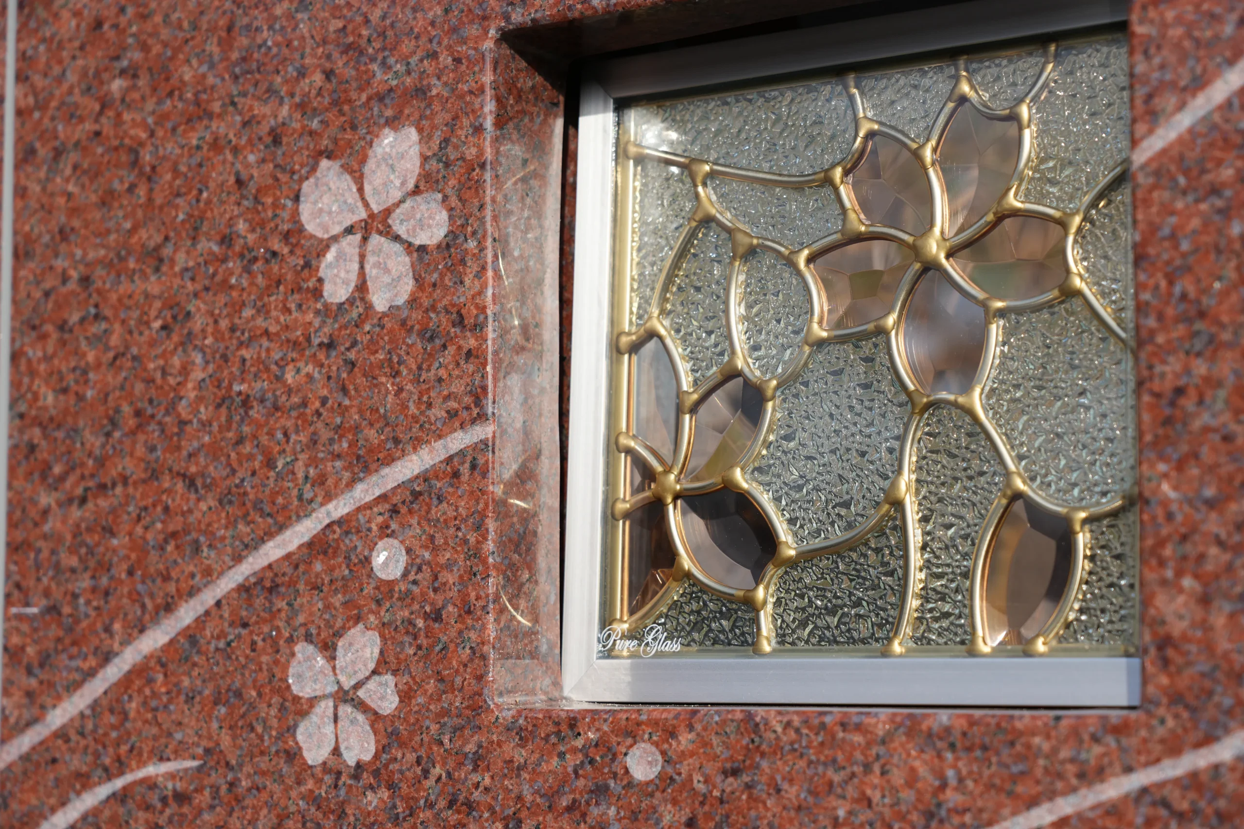 桜のステンドグラス